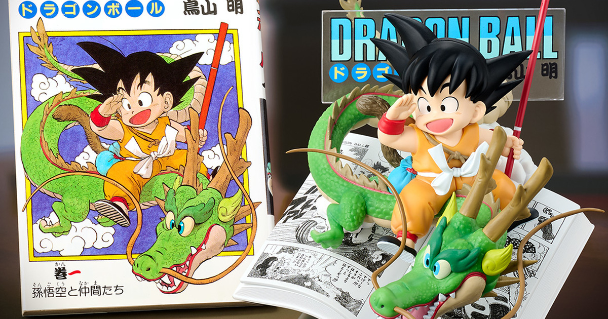 【一番賞】七龍珠DRAGON BALL 40週年紀念第一彈，趣味立體漫畫風格 個性十足~